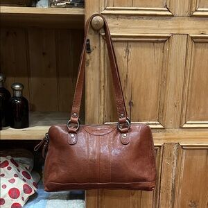 Spikes & Sparrow Leather Shoulder Bag